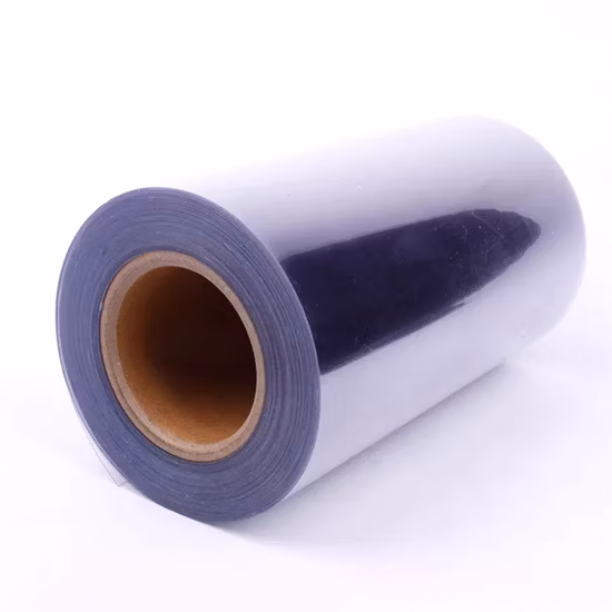 PVC 플라스틱 필름 투명 투명 엄밀한 필름 열성형 포장 상자용 PVC 플라스틱 시트 제품